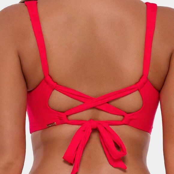 Sunsets Elsie Underwire Wrap Bikini Swim Top - Picture 2 of 4
